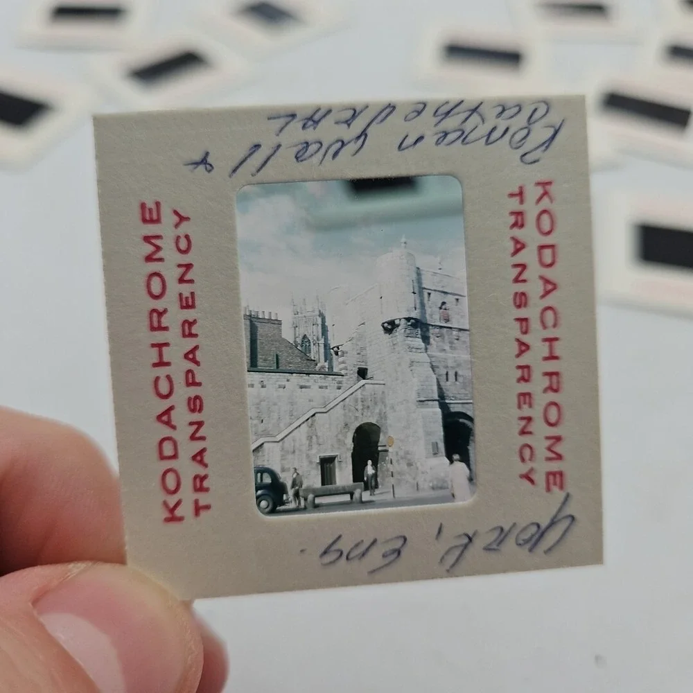 Huge‎ Lot Of 35 Kodak Kodachrome Slides European Vacation Trip 1961 Photography